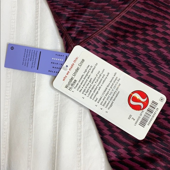 LULULEMON // wunder under hi-rise crop leggings - Picture 3 of 6